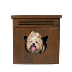 Cabinet with Cushion for Small Dogs and Cats