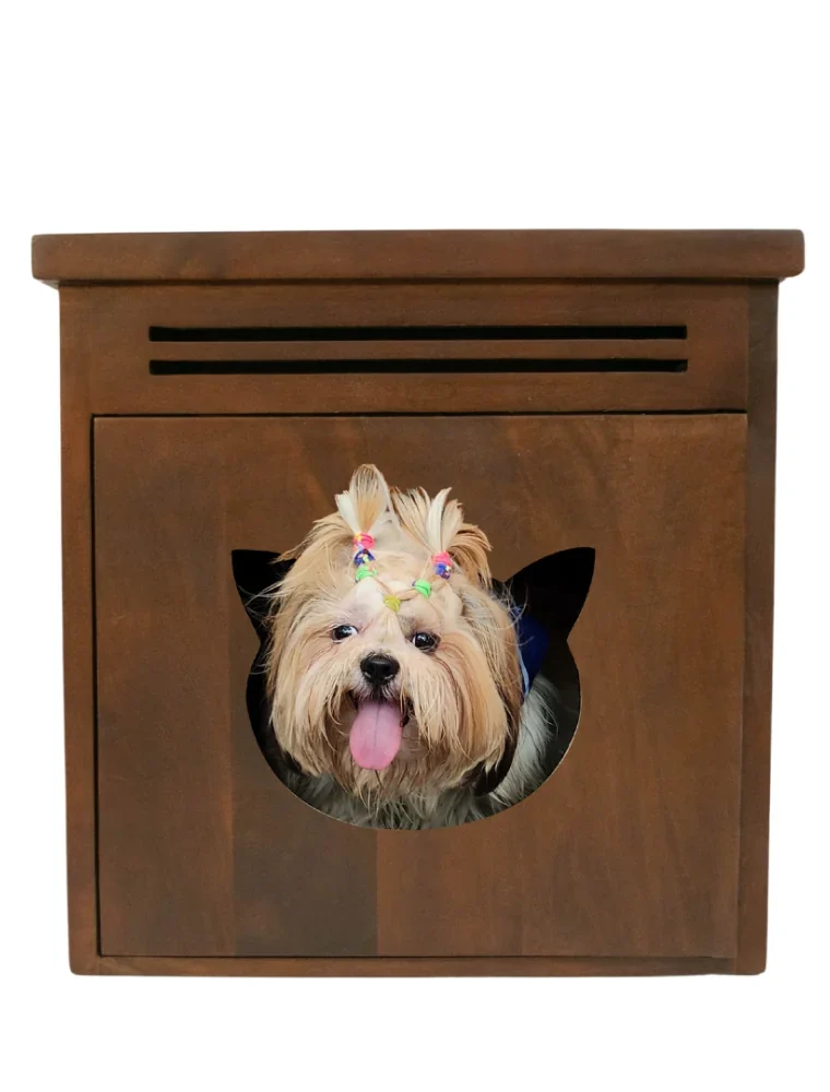 Cabinet with Cushion for Small Dogs and Cats