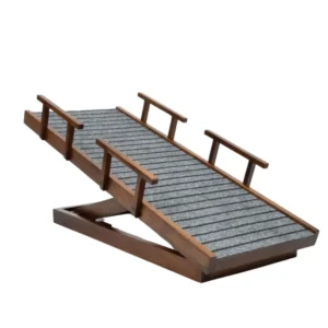 Ramp with Safety Rails for Dogs and Cats