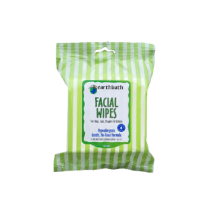 EarthBath Hypoallergenic Fragrance Free Facial Wipes for Dogs and Cats