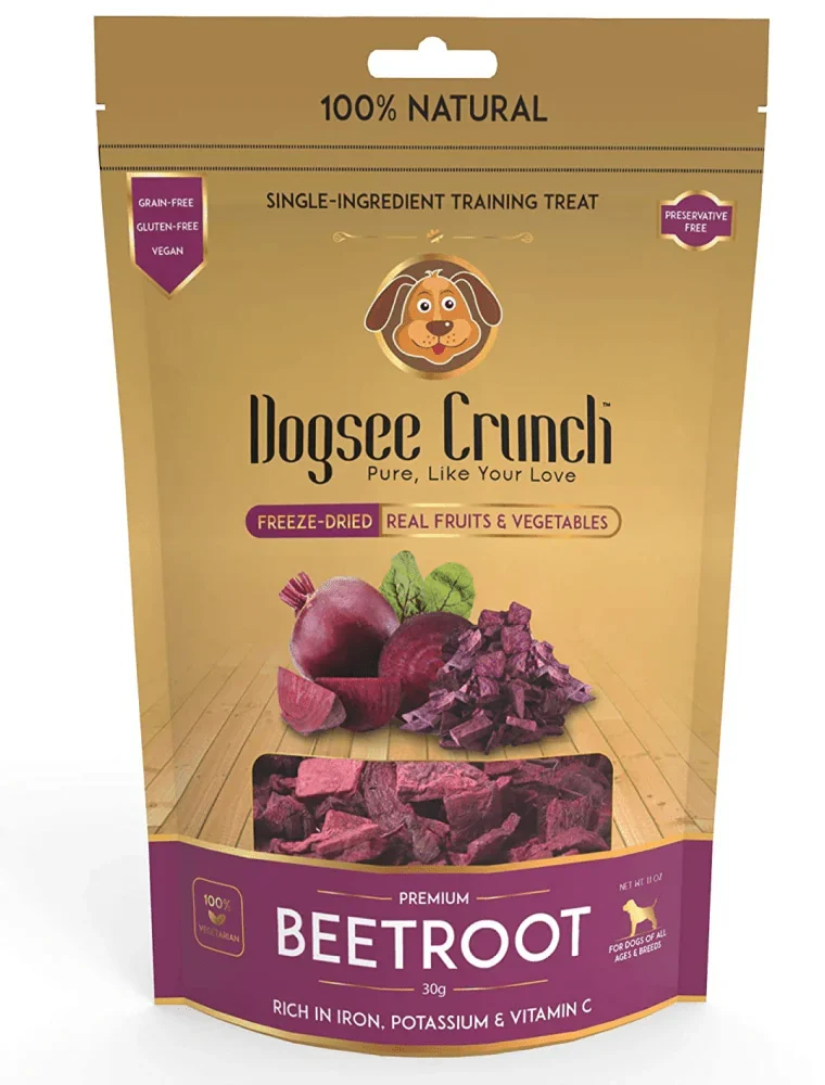 Freeze Dried Beetroot Dog Treats