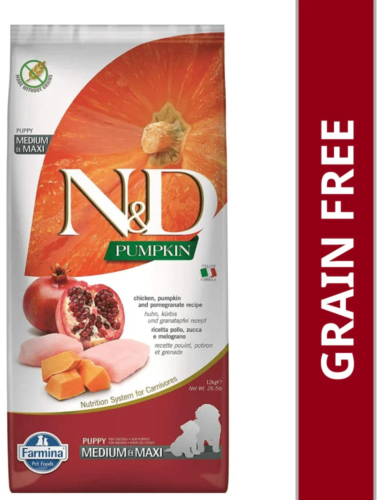 Grain free dog food