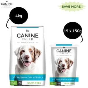 Grain free dog food