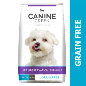 Grain free dog food