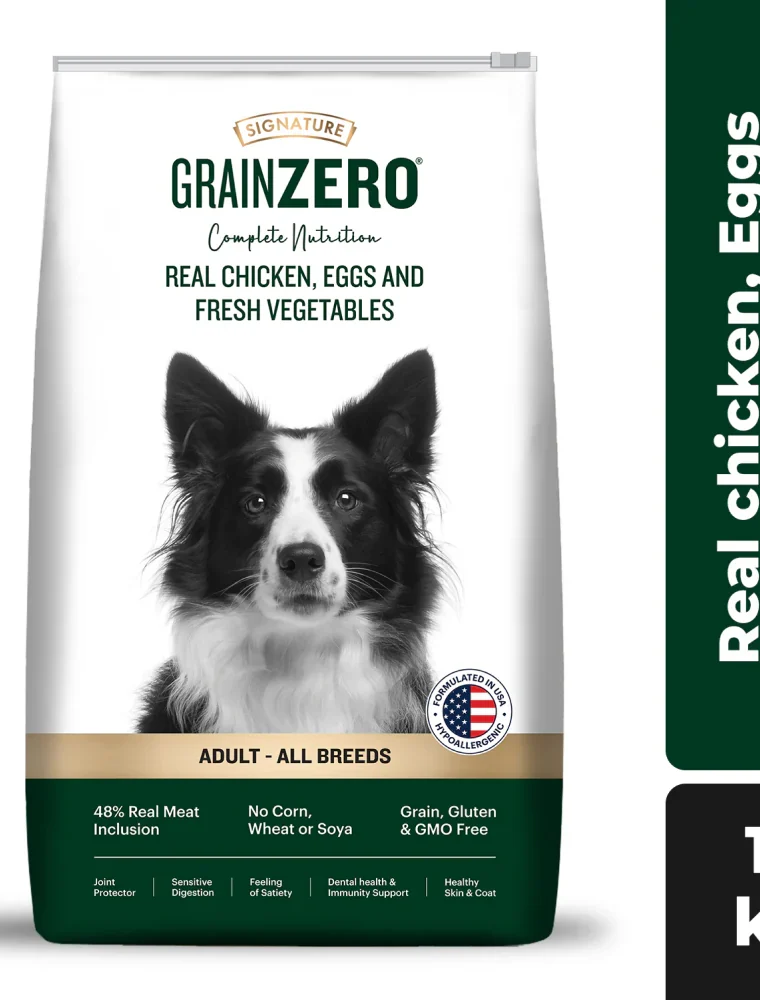 Grain free dog food