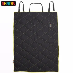 Skatrs Foldable Quilted Mat for Dogs and Cats (Black)