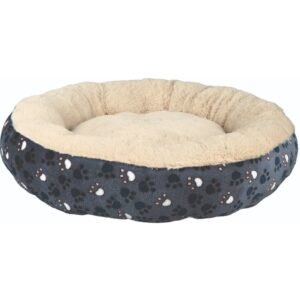 Trixie Tammy Donut Bed for Dogs and Cats (Blue & Beige)