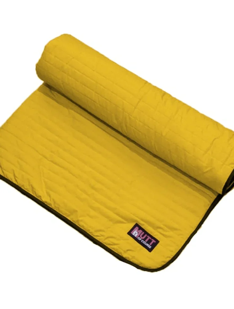 Blanket For Dogs (Retro Mustard)