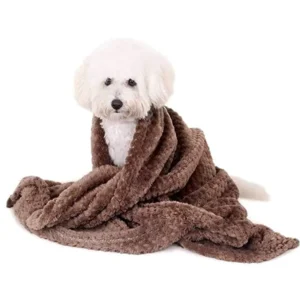 Blanket for Dogs and Cats (Brown)