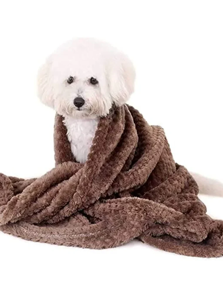 Blanket for Dogs and Cats (Brown)