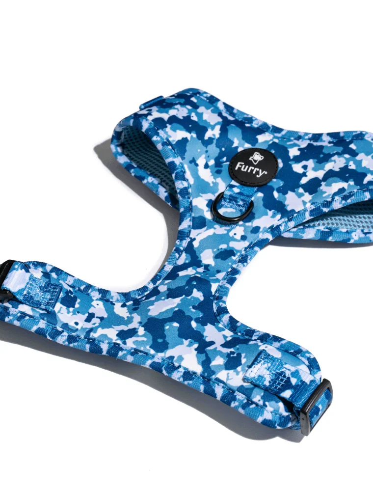 Furry & Co Cool Camo No Pull Harness for Dogs